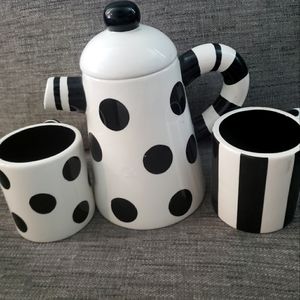 Milson And Louis Tea / Coffee Pot Set With Mugs